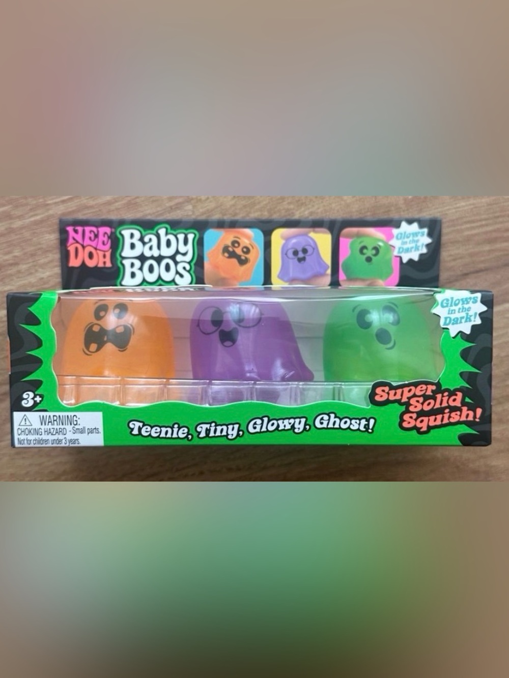NWT Viral NeeDoh Halloween Ghost Baby Boos Squishy set